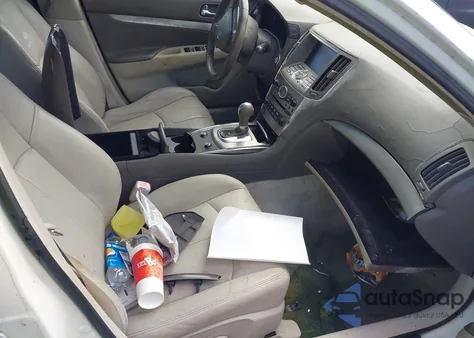 2011 Infiniti G25 Journey from USA, damaged, VIN JN1DV6AP6BM600246